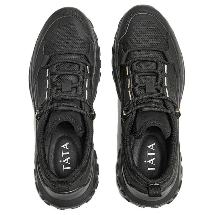 Кроссовки мужские Lifestyle Shoes Men Low-Top Tata, черный — фото 3