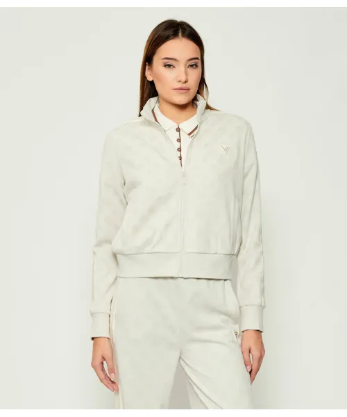 

Толстовка с пионом Regular fit Guess Active, бежевый