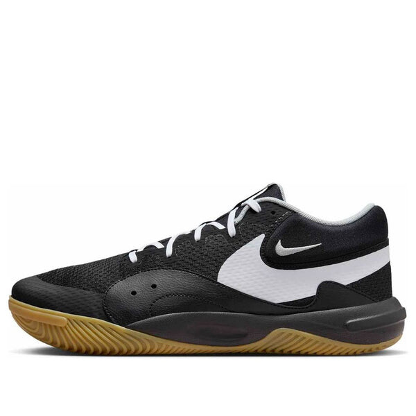 

Кроссовки hyperquick 'black white flat silver' Nike, черный