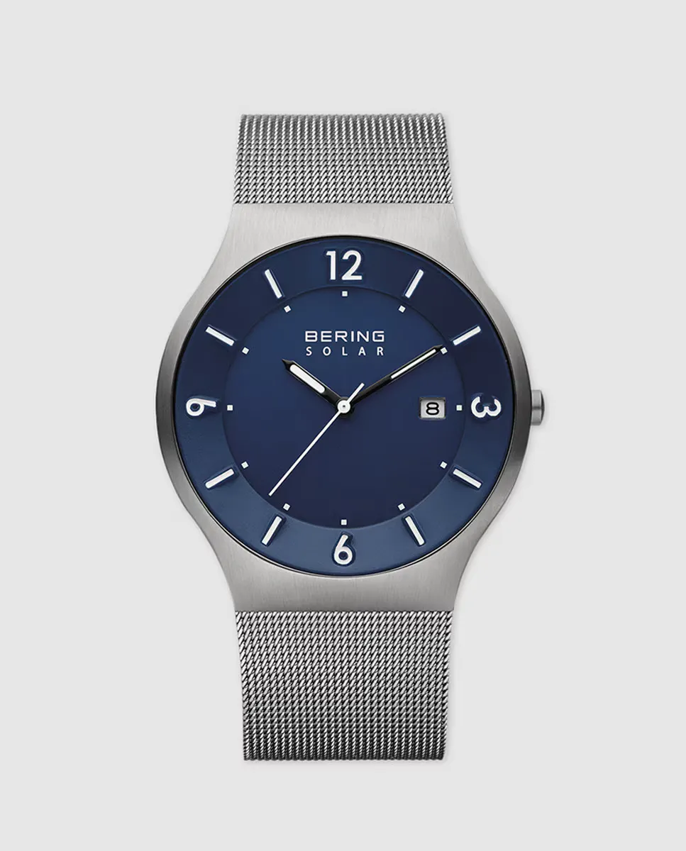 

Bering 14440-007 Мужские часы со стальной сеткой, серебрянный