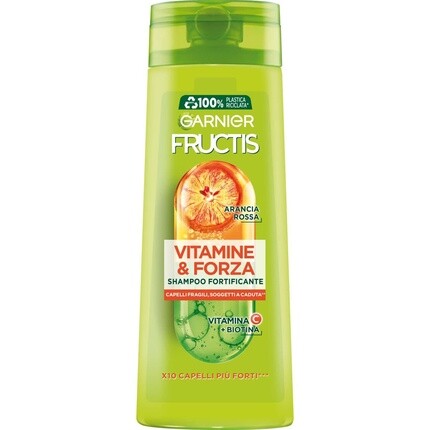 

Fructis Garnier Vitamine & Force Укрепляющий шампунь для ломких волос Обогащенная формула с витаминами 250 мл