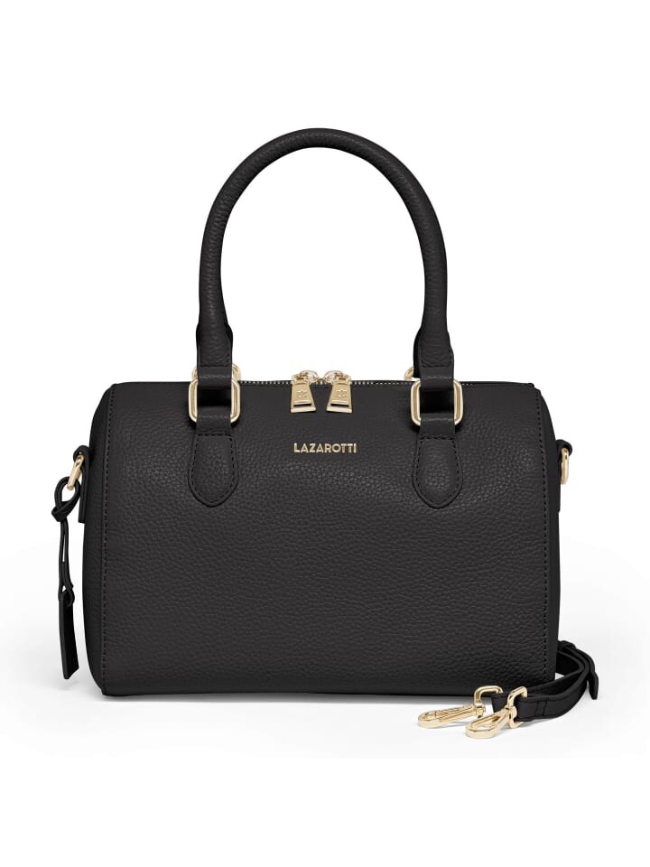 

Сумочка Lazarotti Bologna Leather Leder 26 cm, черный