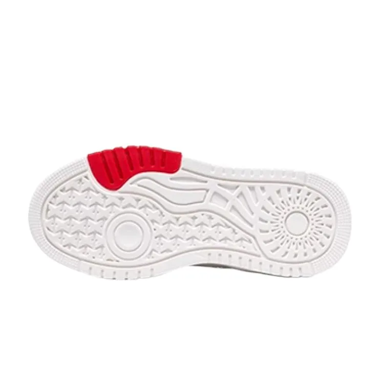 XTEP Детские кроссовки мид-топ из искусственной кожи Sail White Black Top Scorer Red — фото 3