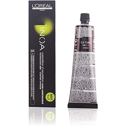 

Loreal Inoa 5.0 Fund 60Grm V511 Deep Cover Светло-коричневый 60мл, L'Oreal