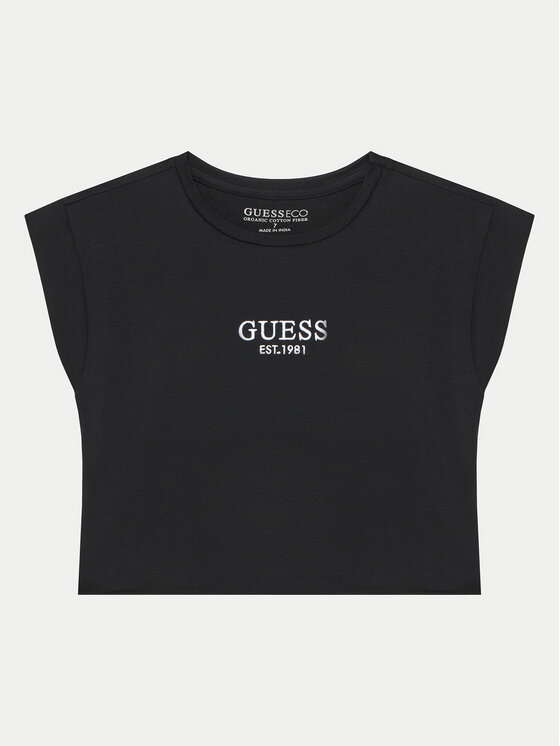 

Футболка свободного покроя Guess, черный