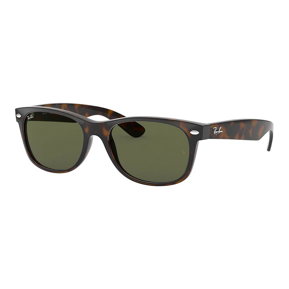 

Квадратные солнцезащитные очки Ray-Ban RB2132 New Wayfarer 55 мм, цвет Dark Tort