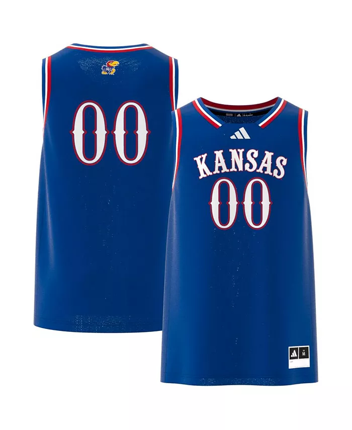 

Мужская баскетбольная майка 00 Royal Kansas Jayhawks Swingman adidas