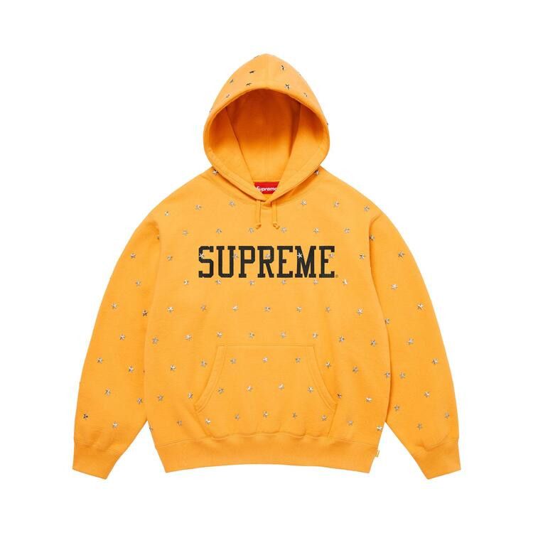 

Толстовка Supreme Stars Studded Hooded Sweatshirt 'Dusty Gold'