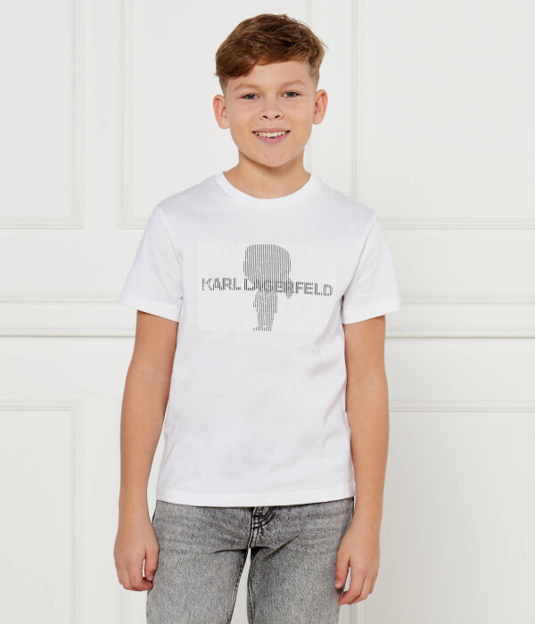 

Футболки Regular fit Karl Lagerfeld Kids, белый
