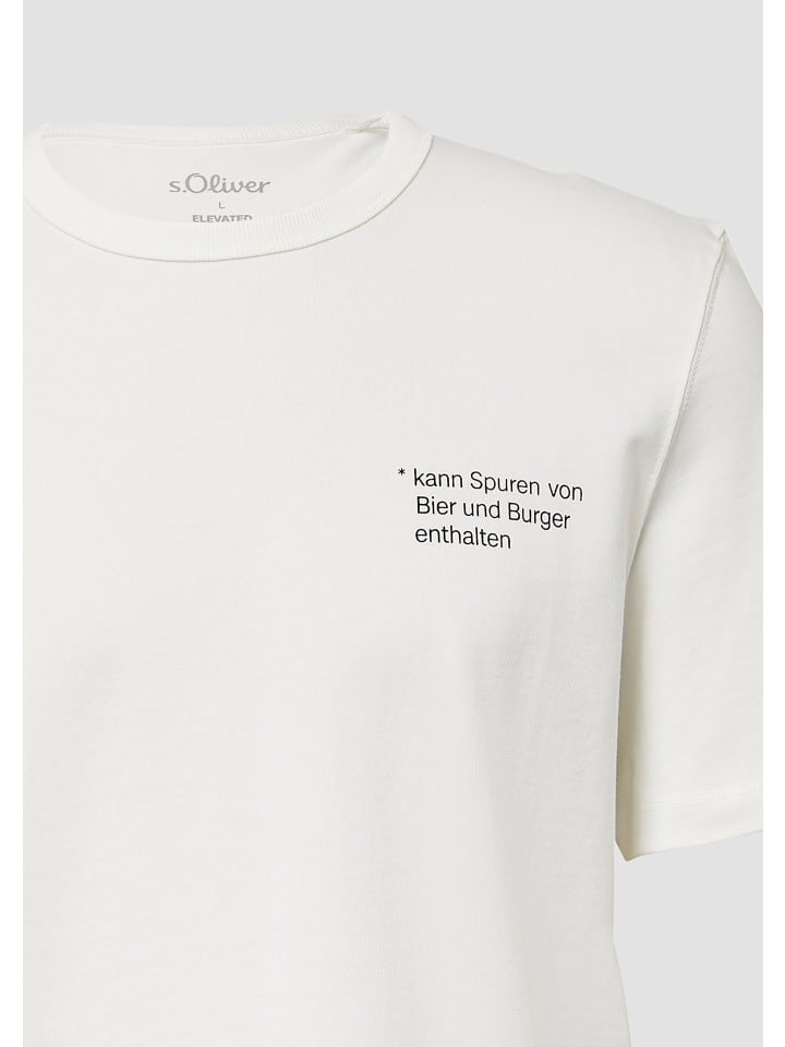 

Футболка s.Oliver, белый