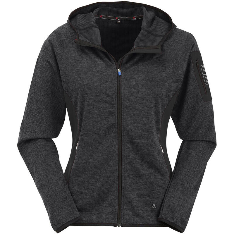 

Куртка флисовая Maul Sport, черный/серый