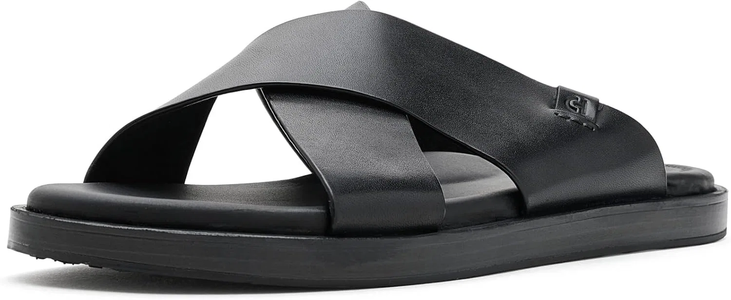 Сандалии с крест-ремень, Cole Haan, черный