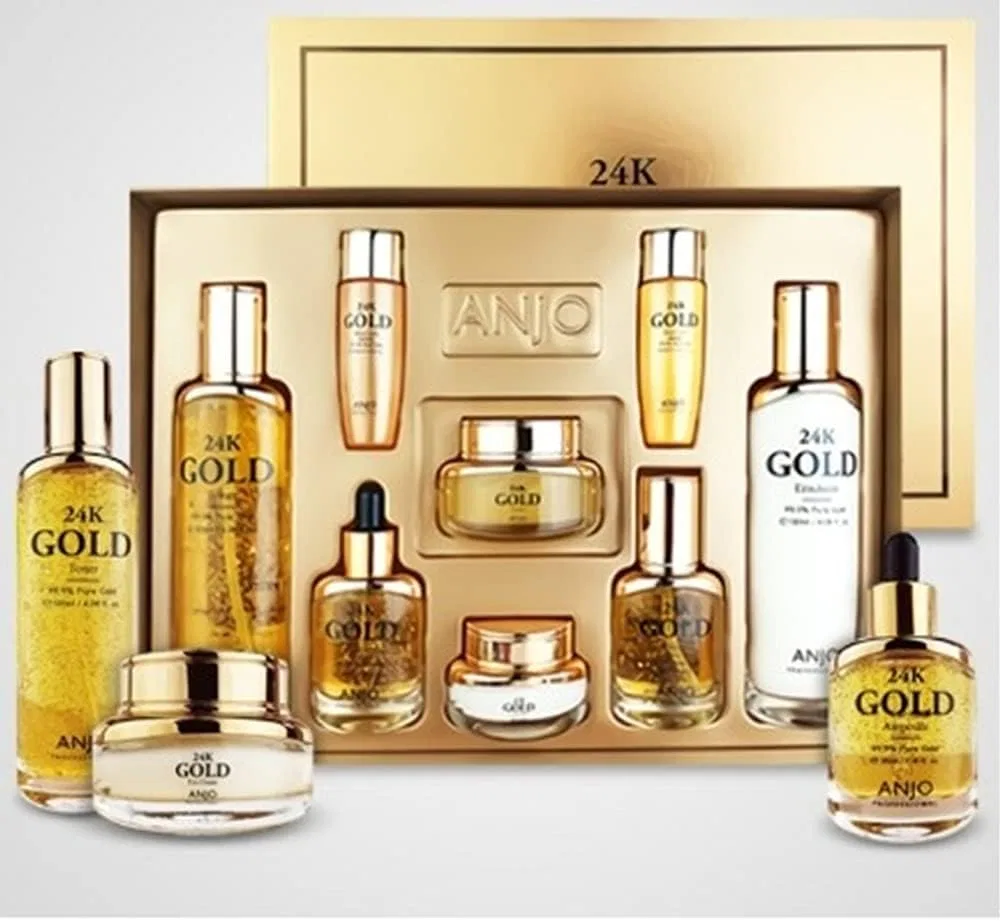 Набор для ухода за лицом Anjo Skin Nature Gel Beauty Serum 6 предметов, BabyFaceDiary