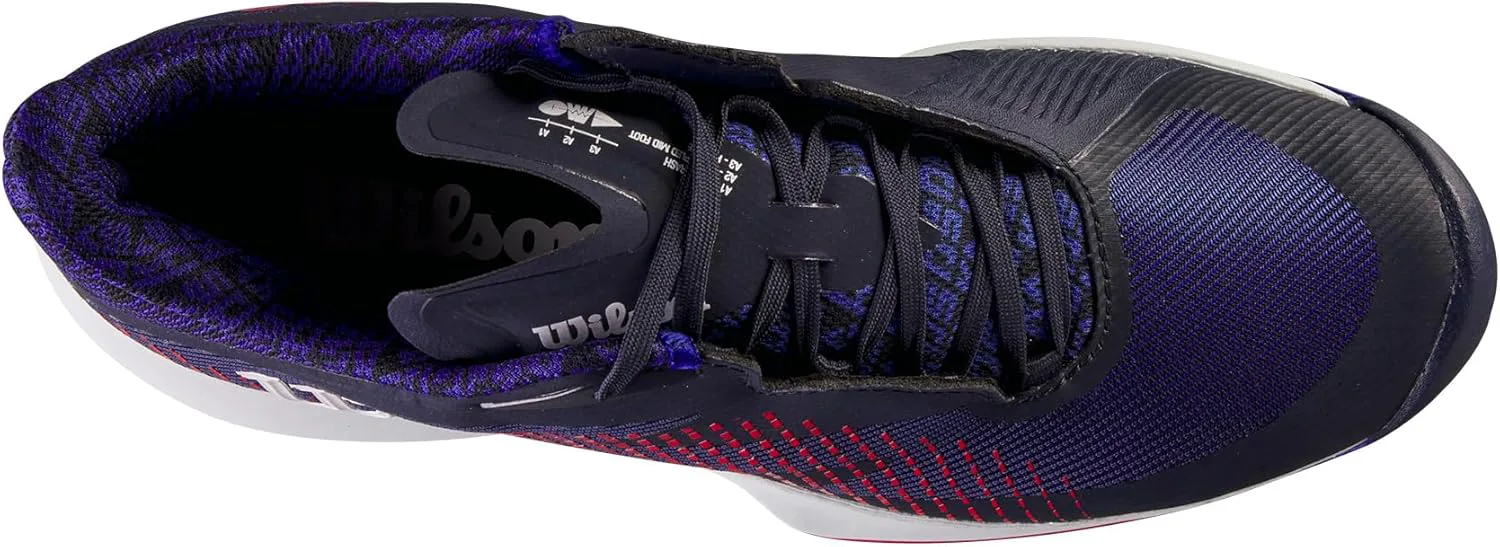 

Теннисные кроссовки Wilson Rush Pro Ace для мужчин - размеры обуви США для мужчин, темно-синий