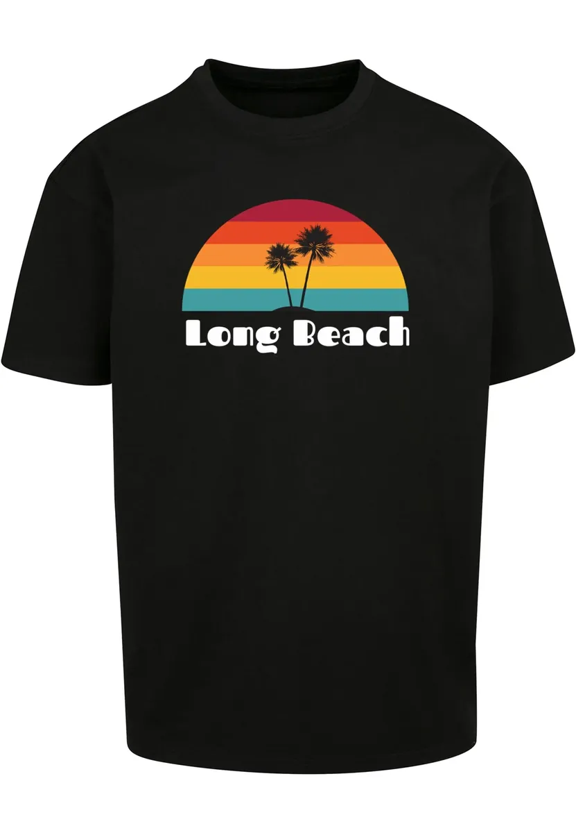 

Футболка Merchcode "Мужская футболка Merchcode Long Beach X Heavy Oversize", черный