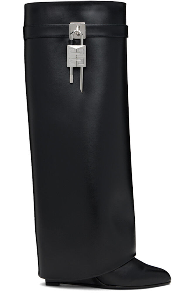 Высокие сапоги Black Shark Lock Givenchy