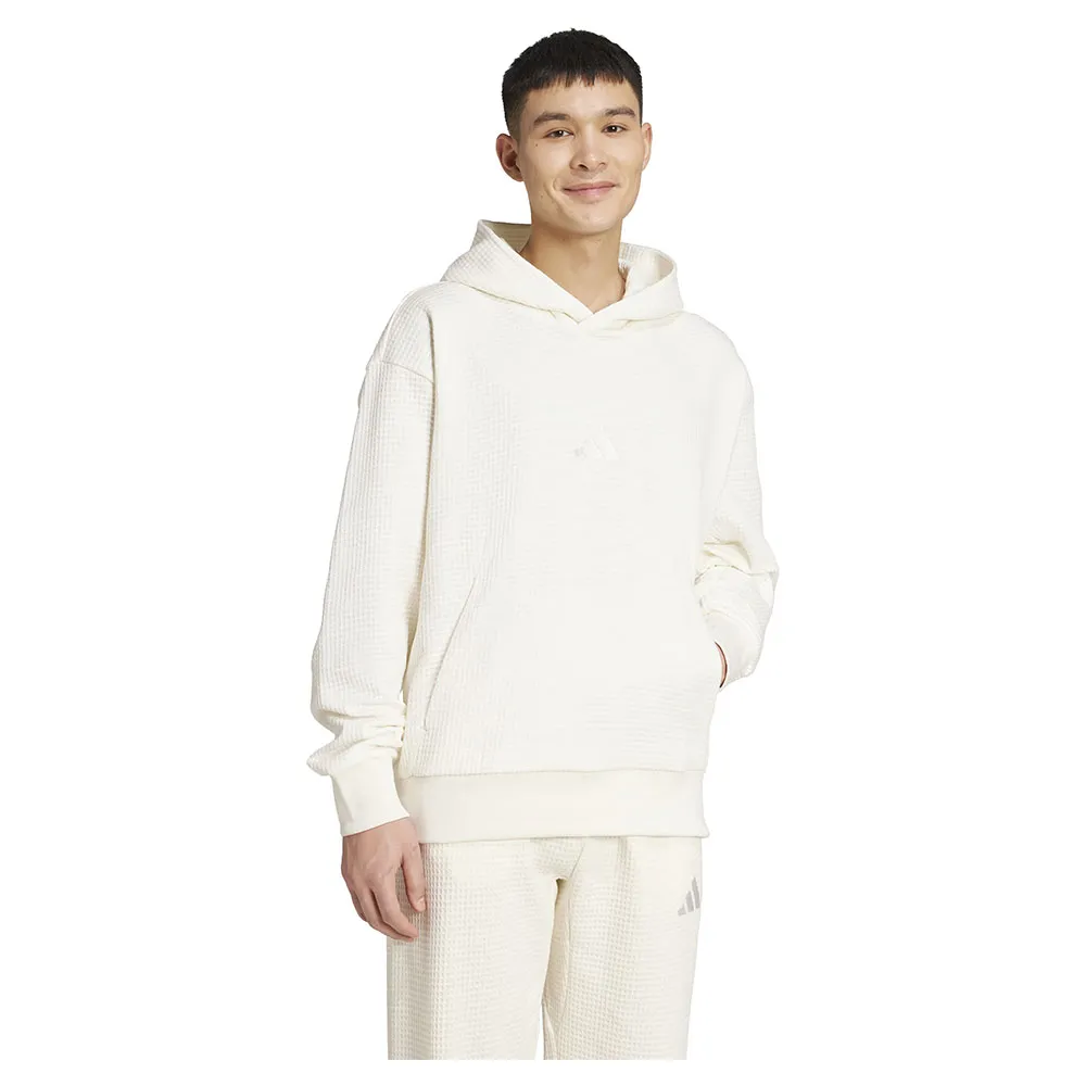 

Худи adidas All SZN Waffle Knit, белый