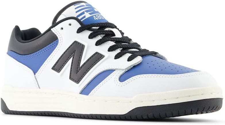 Мужские кроссовки New Balance 480 V1, White/Blue Agate/Black — фото 4