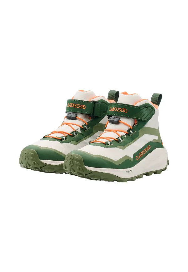Походные ботинки trailux gtx mid jr Lowa, Grün/Orange — фото 2