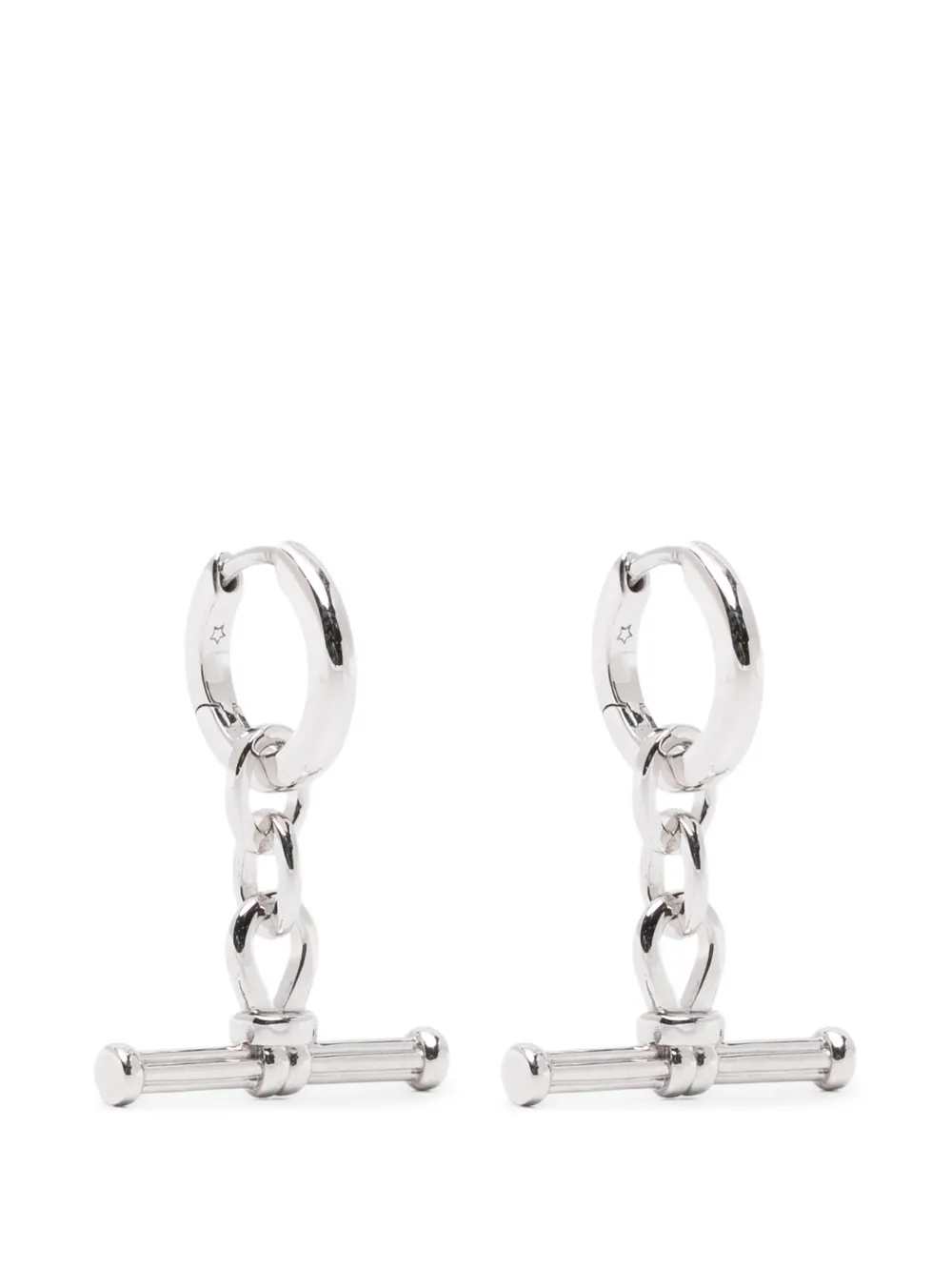 

Серьги-кольца Ridge Missoma, серебряный