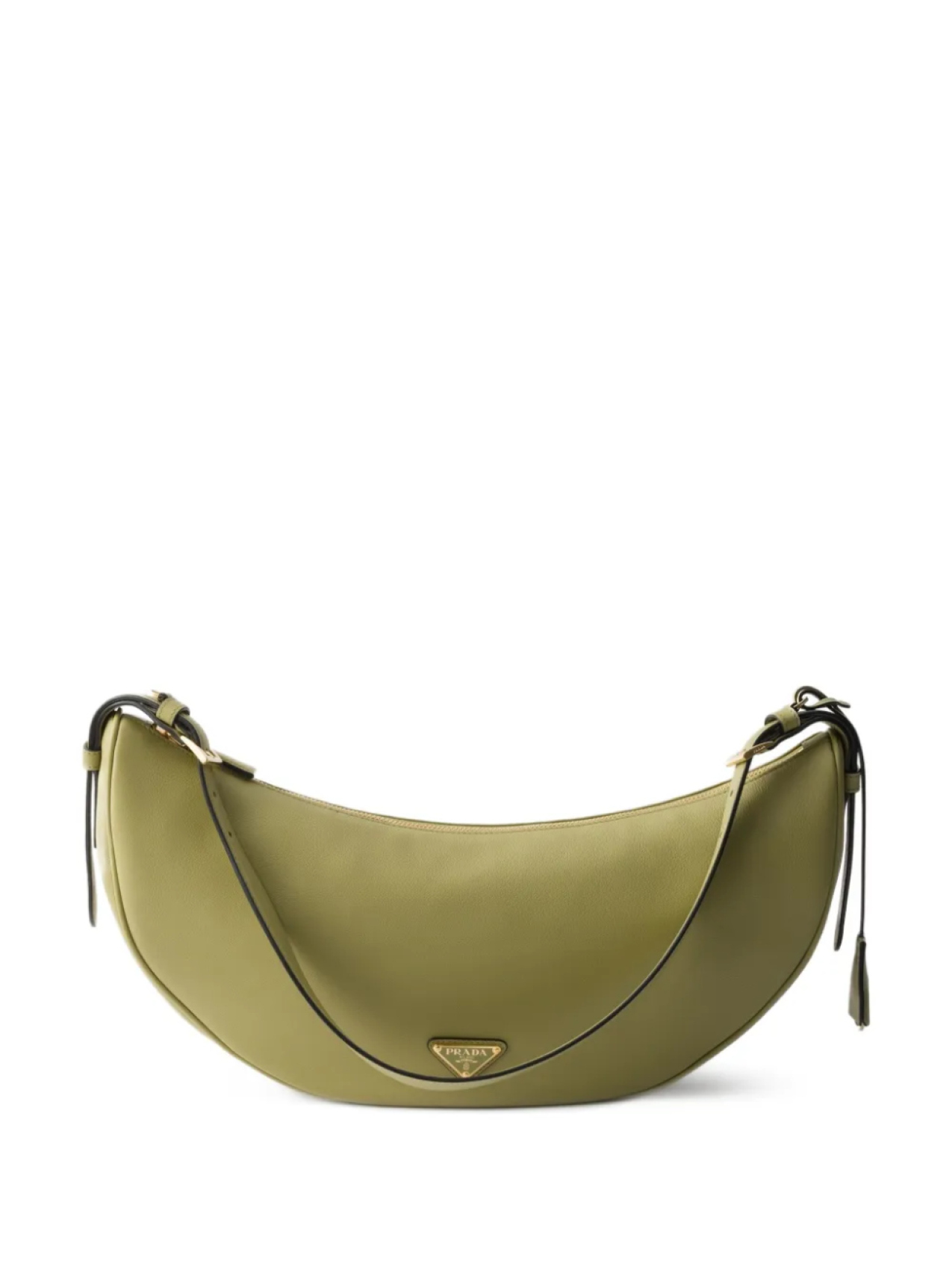 

Сумка через плечо Prada Demi-lune, зеленый