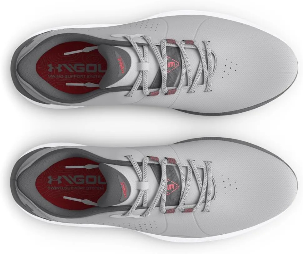 Мужские гольфтуфли Under Armour Drive Pro Wide, серый — фото 4