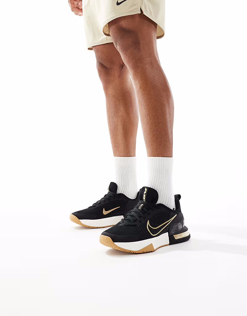 Кроссовки Training Air Max Alpha 6 черного и бежевого цветов Nike Training — фото 4