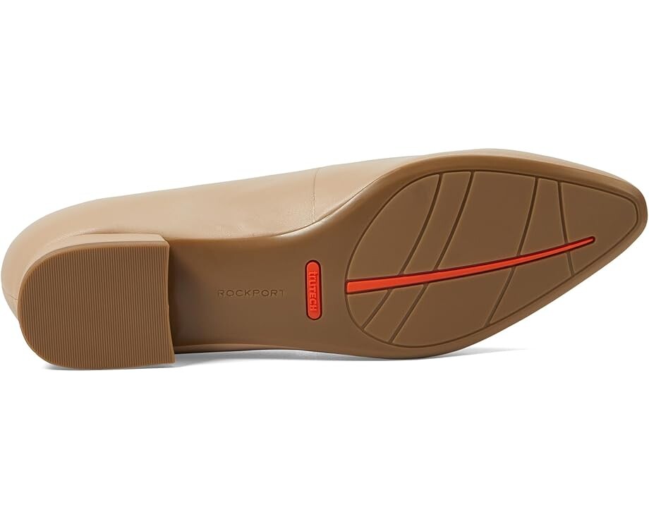 Туфли на плоской подошве Rockport Tessa, цвет Light Natural Leather — фото 3