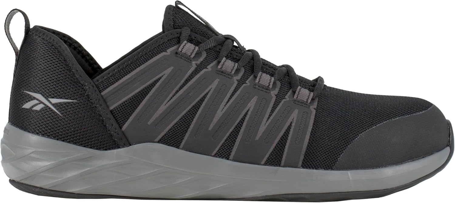 Reebok Work Astroride Work ST Oxford Мужские оксфорды, черный/серый — фото 2