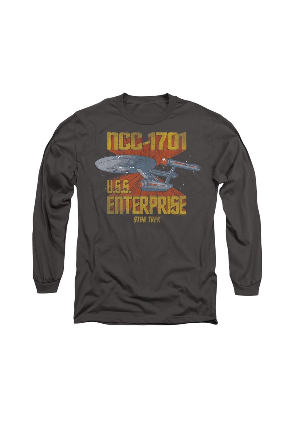 

Топ с длинными рукавами STAR TREK NCC1701 Cotton Soul, антрацит