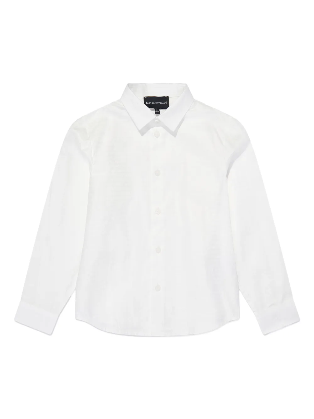 

Рубашка на пуговицах Emporio Armani Kids, белый