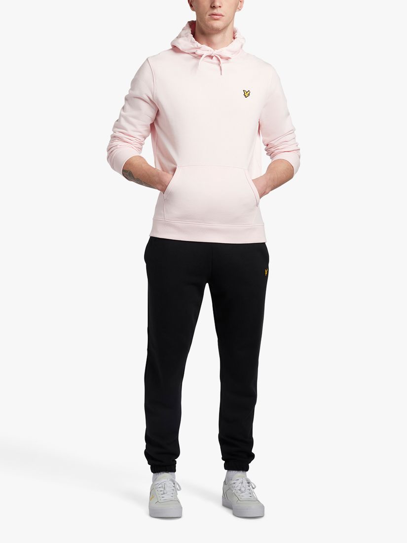 

Пуловер с капюшоном Lyle & Scott, светло-розовый