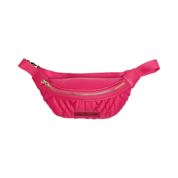 

Поясная сумка Love Moschino, розовый