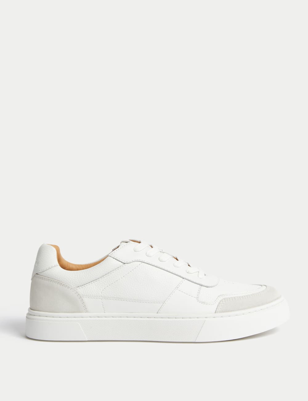 

Кожаные кроссовки на шнуровке с Freshfeet Autograph, белый