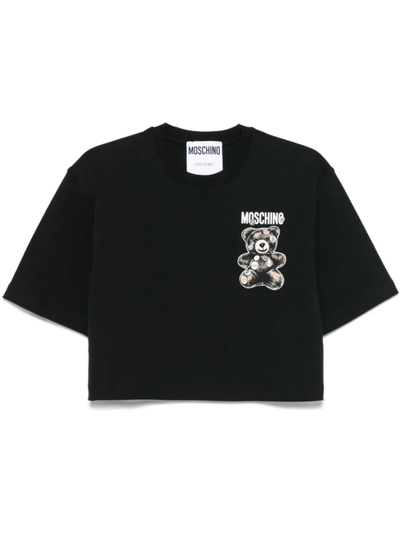 

Футболка Moschino Teddy Bear, черный