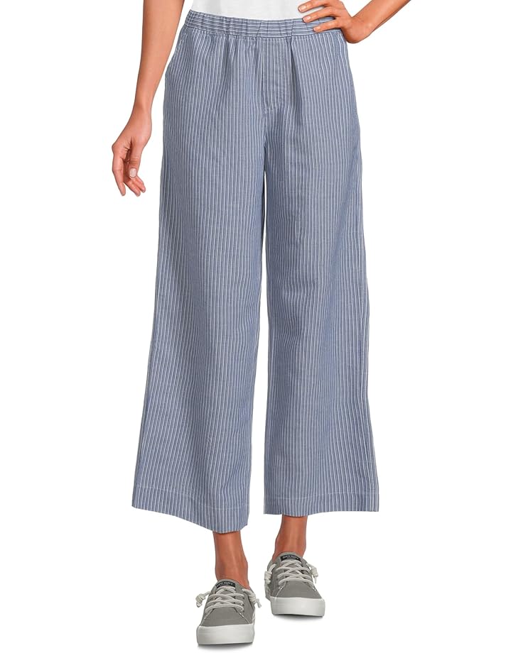 

Брюки Mod-o-doc Cropped Wide Leg Pants, цвет Ocean Stripe