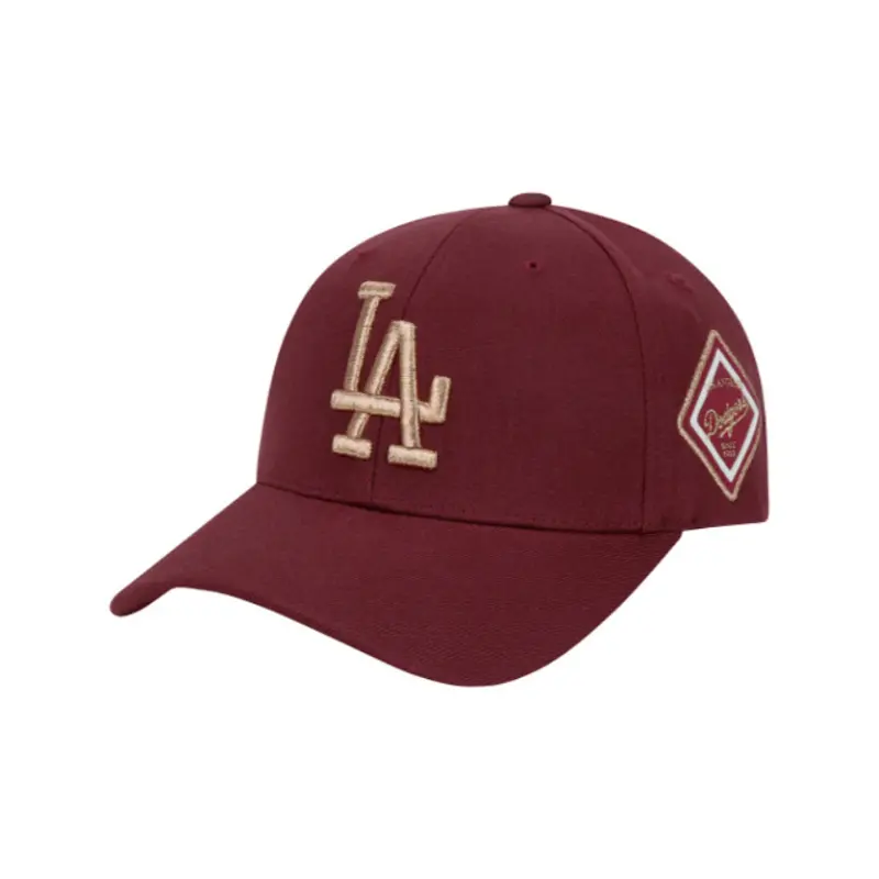 

MLB Бейсболка из шерстяной смеси унисекс бордового цвета, Burgundy