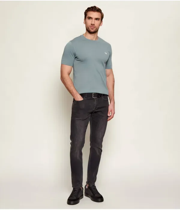 Футболка slim fit Emporio Armani, синий — фото 2