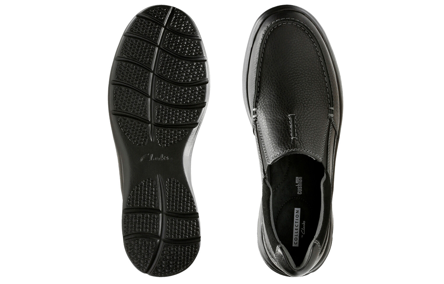 Мужские туфли Clarks Men's Casual Shoes Men Low-Top Black — фото 2
