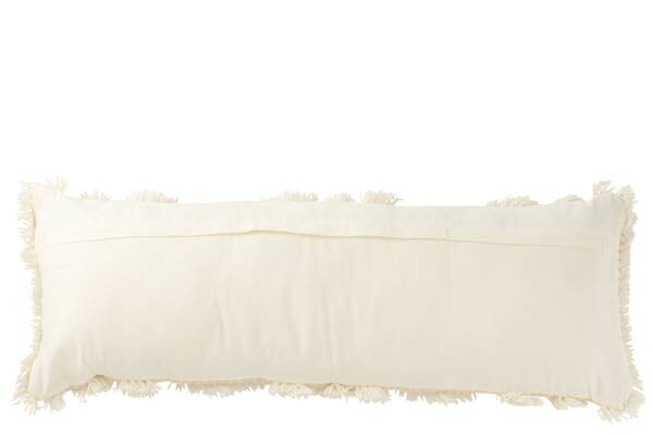 

Подушка J-LINE SHGO, 35x100x35 см цвет elfenbein
