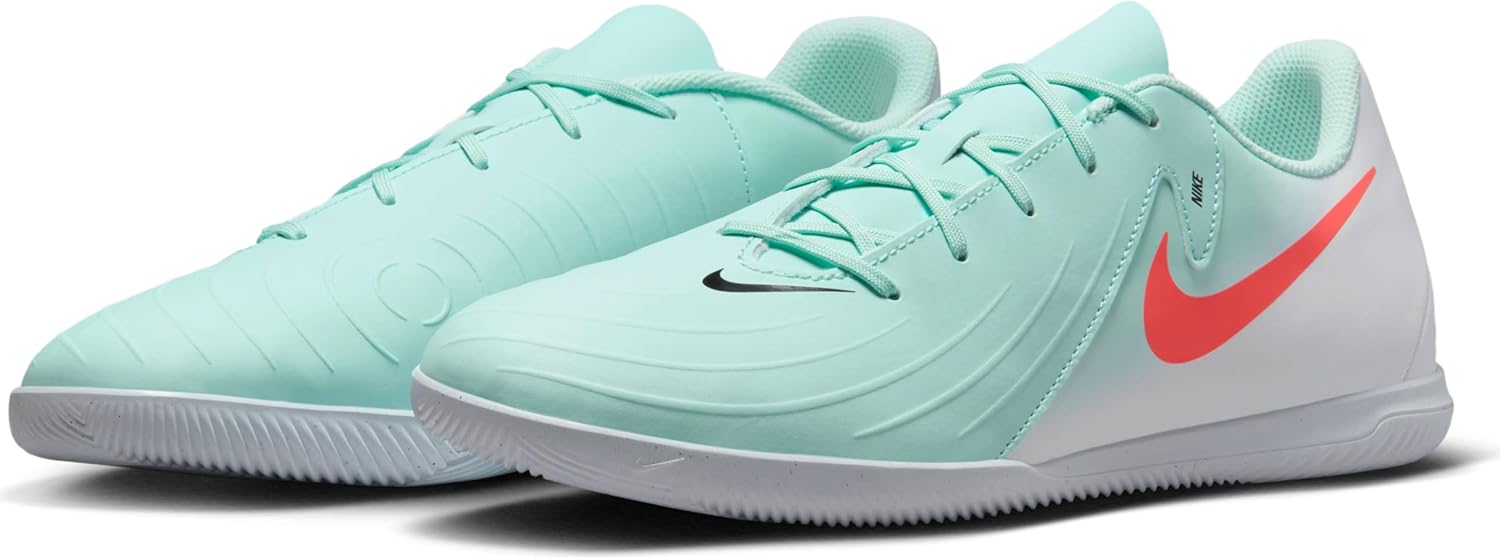 Кроссовки Nike унисекс для взрослых, низкие, оксфорд, плоская подошва, мятный/красный — фото 2