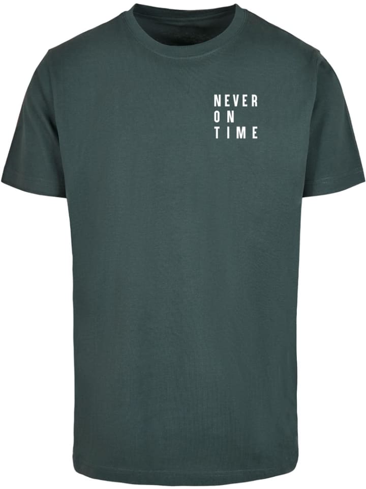 

Футболка Never On Time Tee Mister Tee, зеленый