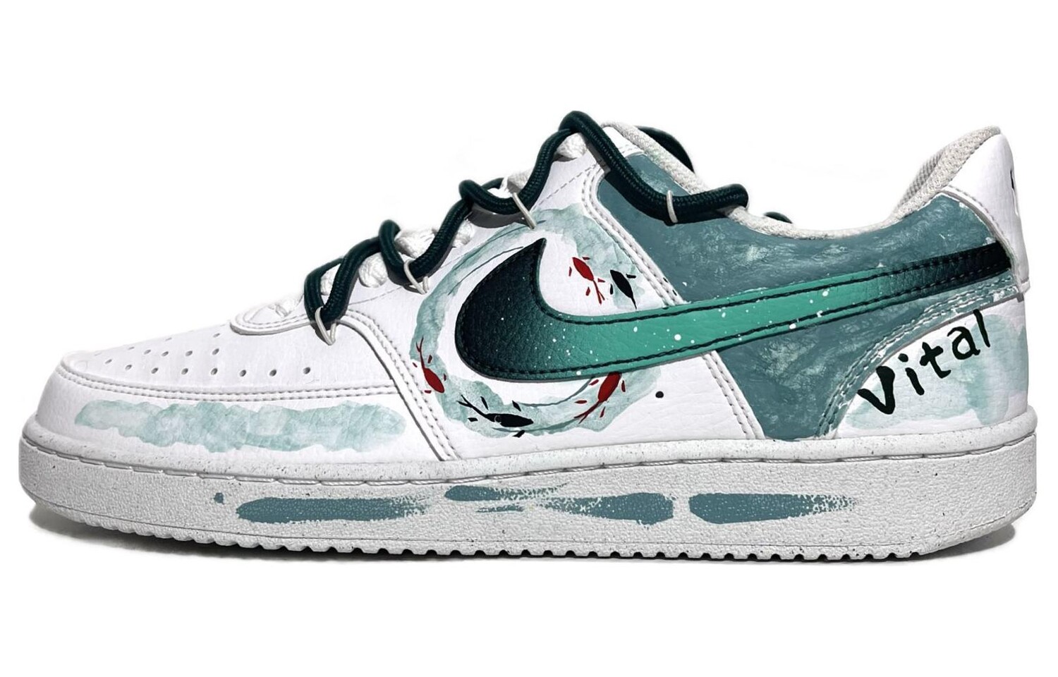 

Женские кроссовки для скейтбординга Nike Court Vision 1, Green