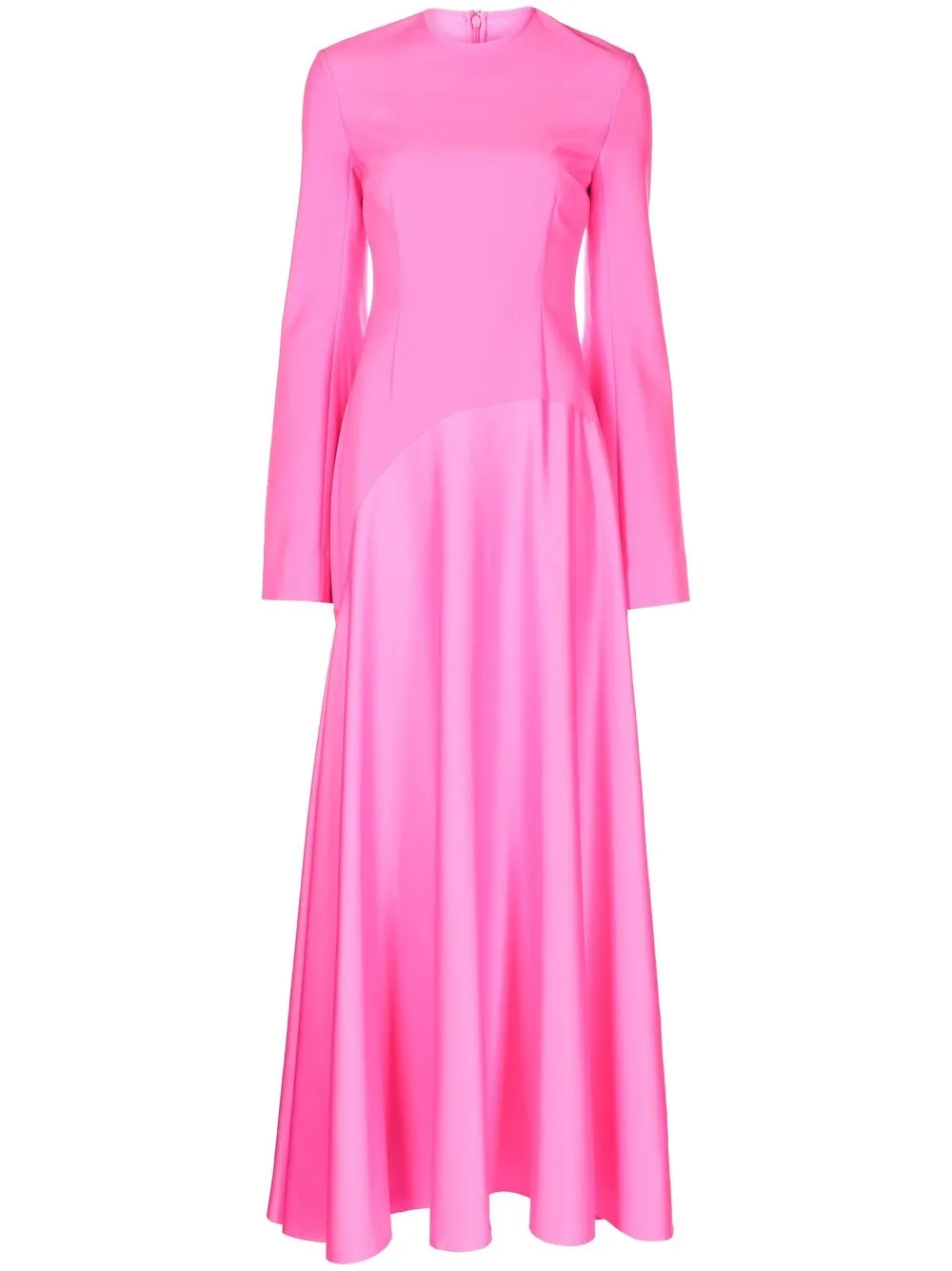 

Платье макси с драпировкой Solace London, розовый