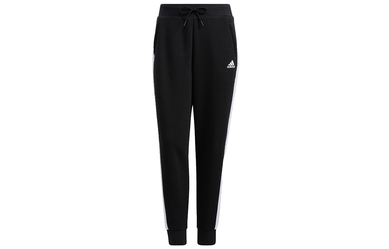 

Трикотажные спортивные штаны женские черные Adidas