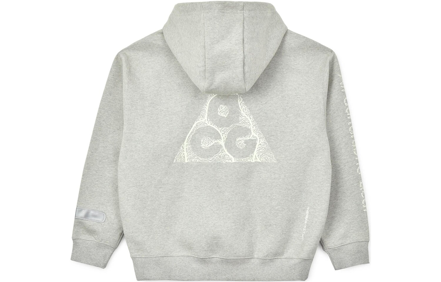 Толстовка с капюшоном ACG Therma-FIT Airora Full-Zip из флиса Nike, серый — фото 2