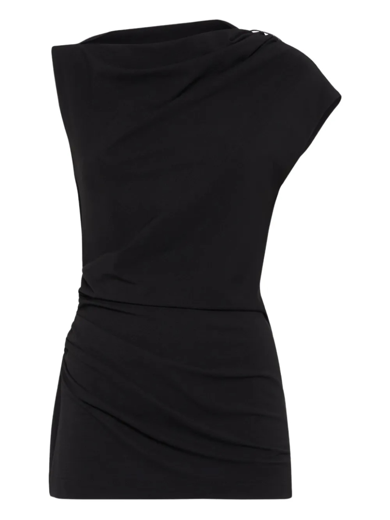 

Brunello Cucinelli топ со сборками, черный