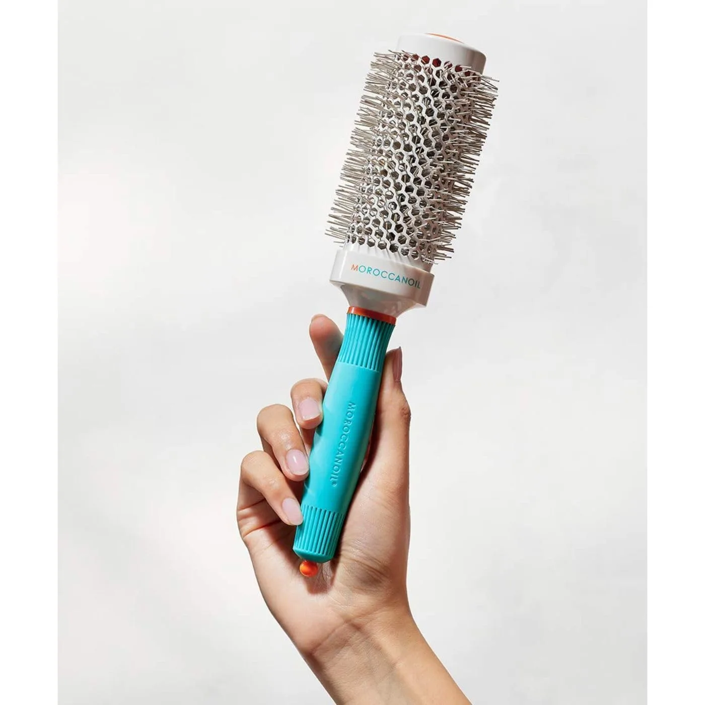 Круглая керамическая щетка Moroccanoil, Blue — фото 3