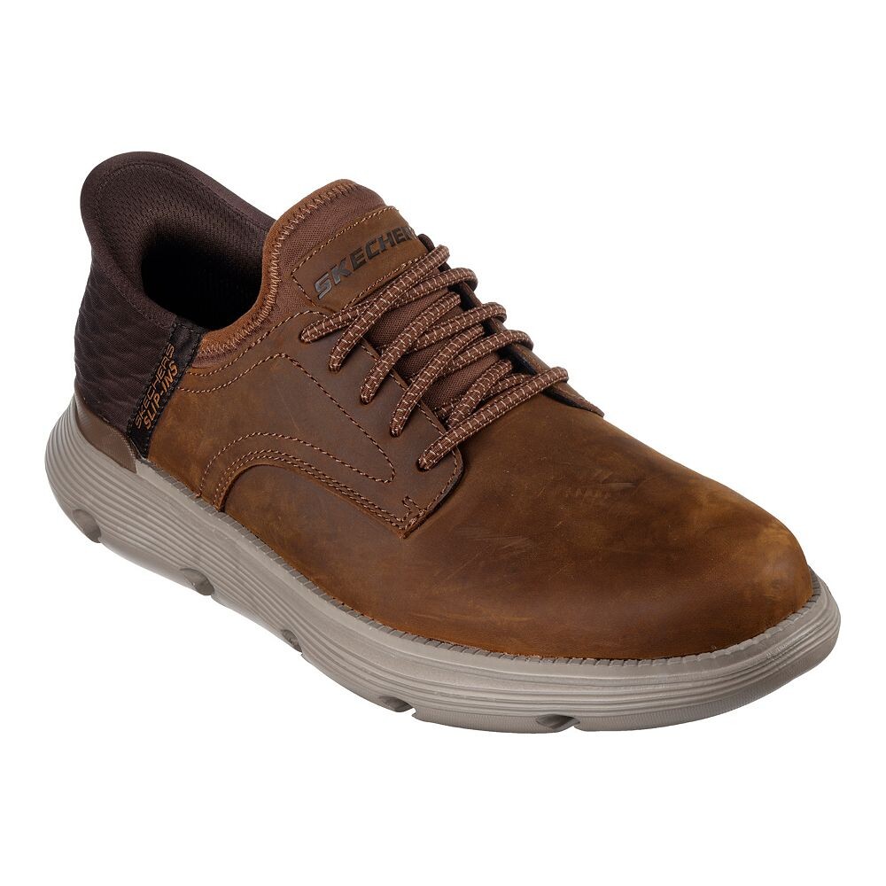 

Мужская обувь Skechers Hands Free Slip-ins Garza Gervin, цвет Dark Brown