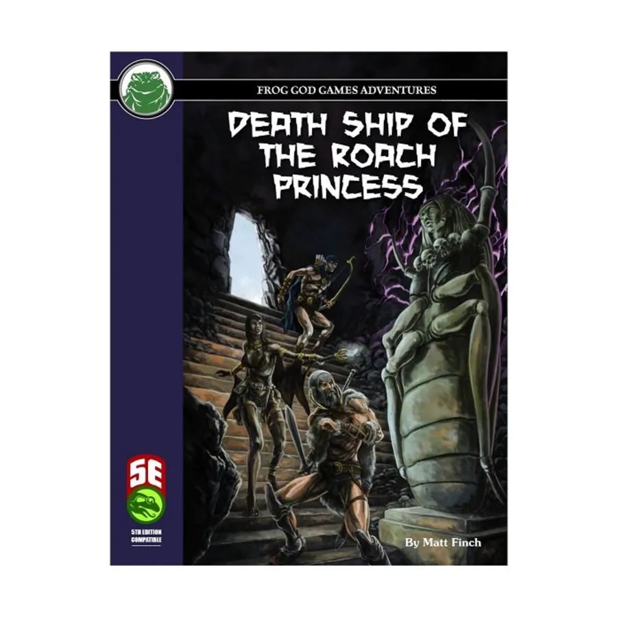 

Death Ship of the Roach Princess (Swords and Wizardry), Swords & Wizardry (Frog God Games), мягкая обложка